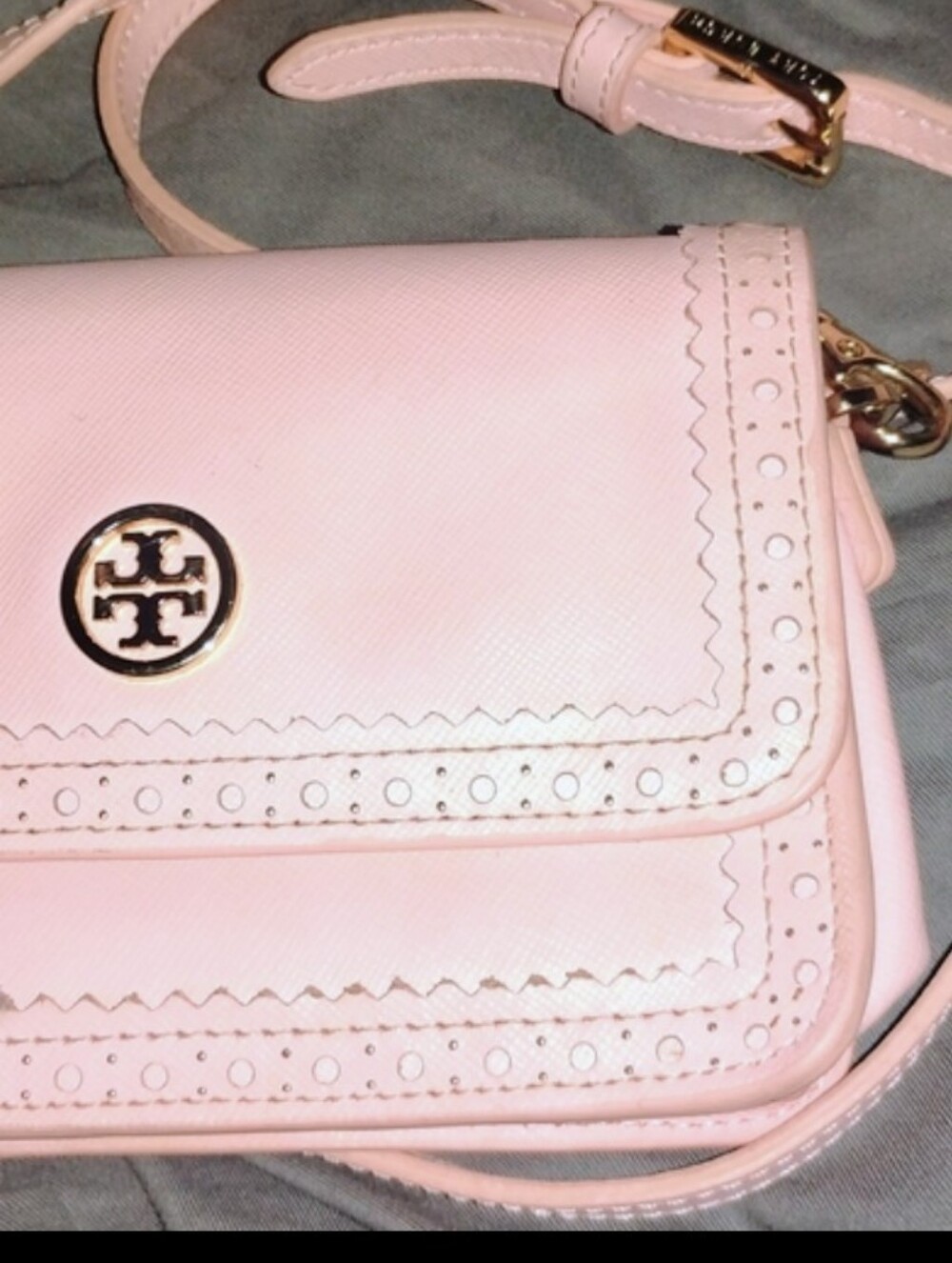 Tory Burch Pink Leather Women's Bag